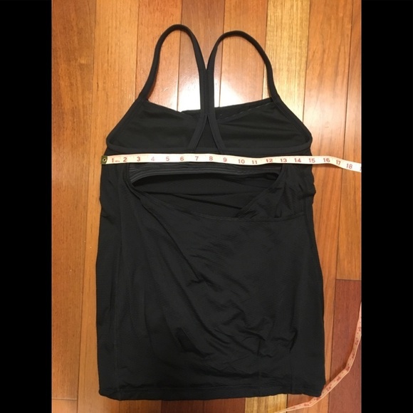 L.Lululemon C.Y.B Tank Black / Hyper Stripe Black - Picture 14 of 16